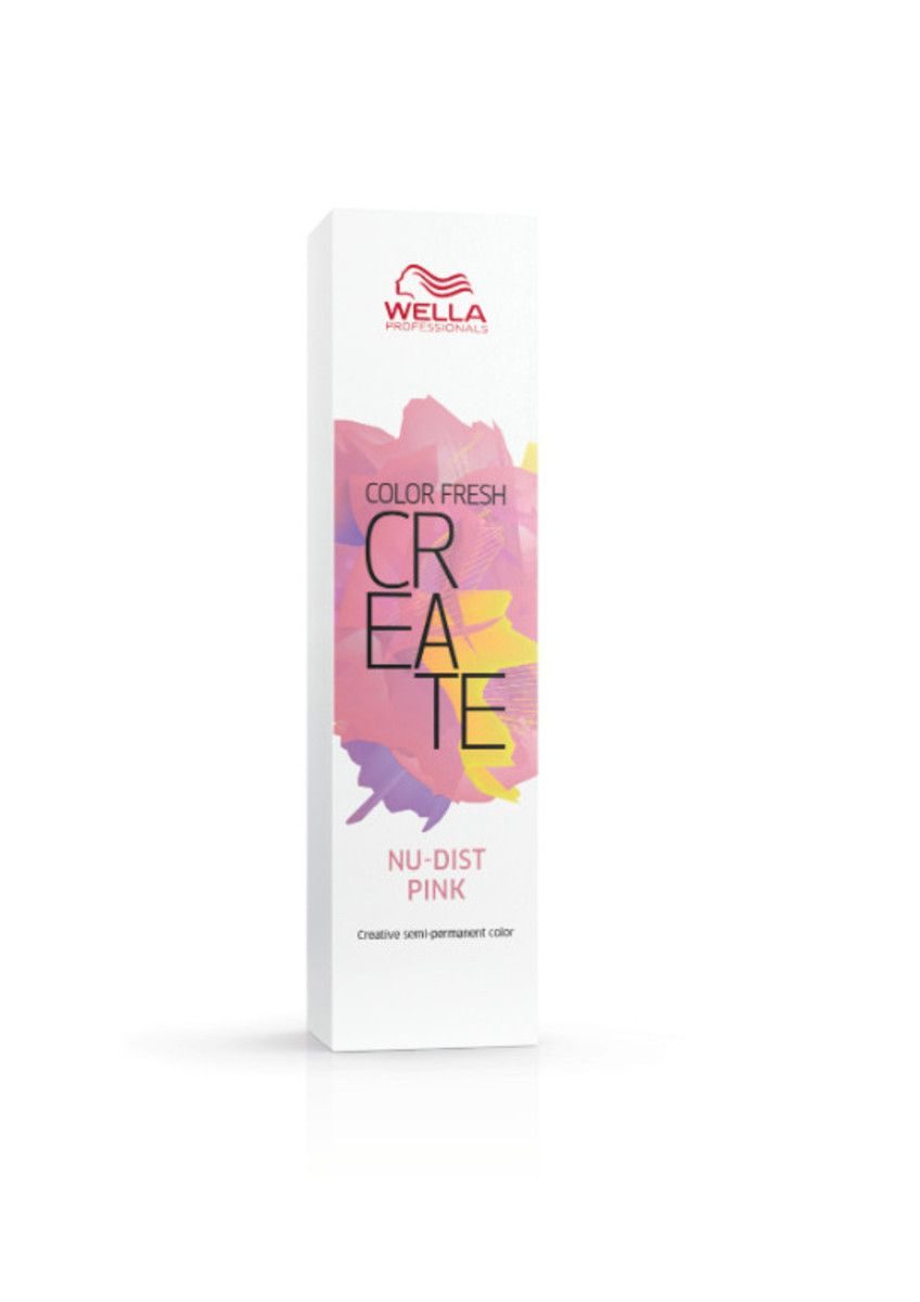 Wella Professionals Color Fresh Create NuDist Pink /6 - Coloration Semi-Permanente Rose 60ml