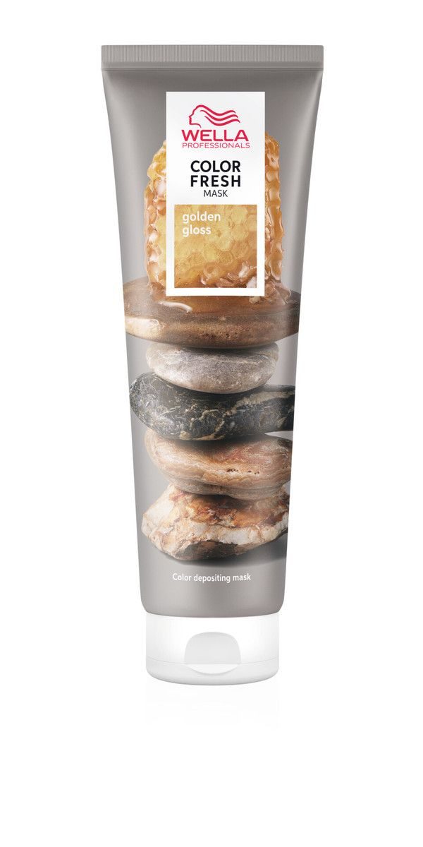 Wella Professionals Color Fresh Mask Golden Gloss 150ml - Masque Raviveur Éclat Doré