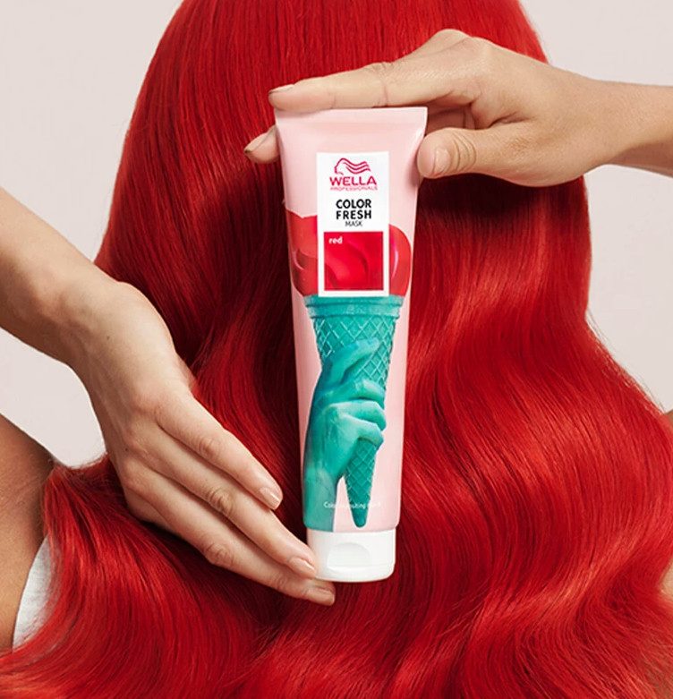 Wella Professionals Color Fresh Mask Red 150ml - Masque Raviveur de Couleur Rouge