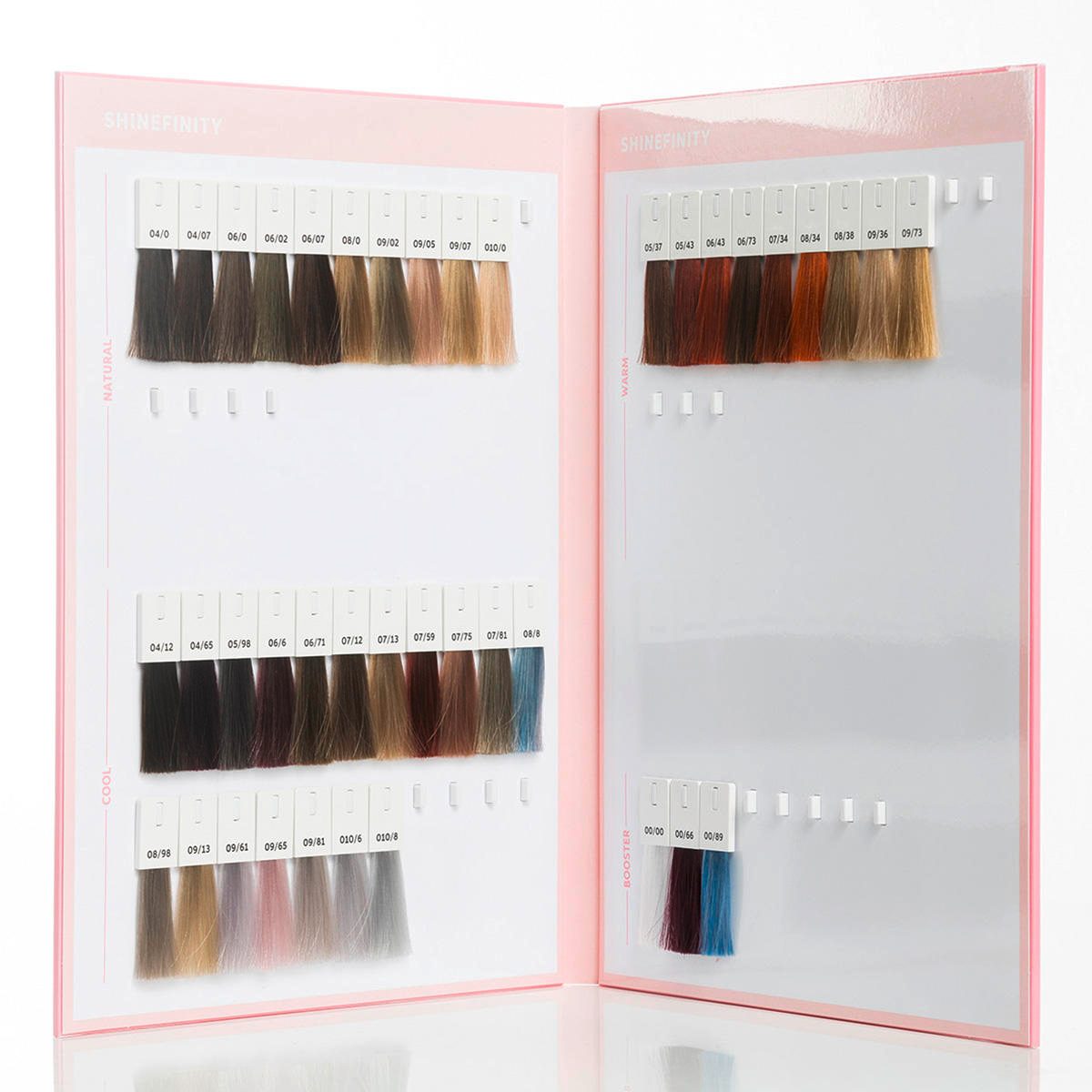 Wella Professionals SHINEFINITY Nuancier Couleur - Outil de Consultation Professionnel