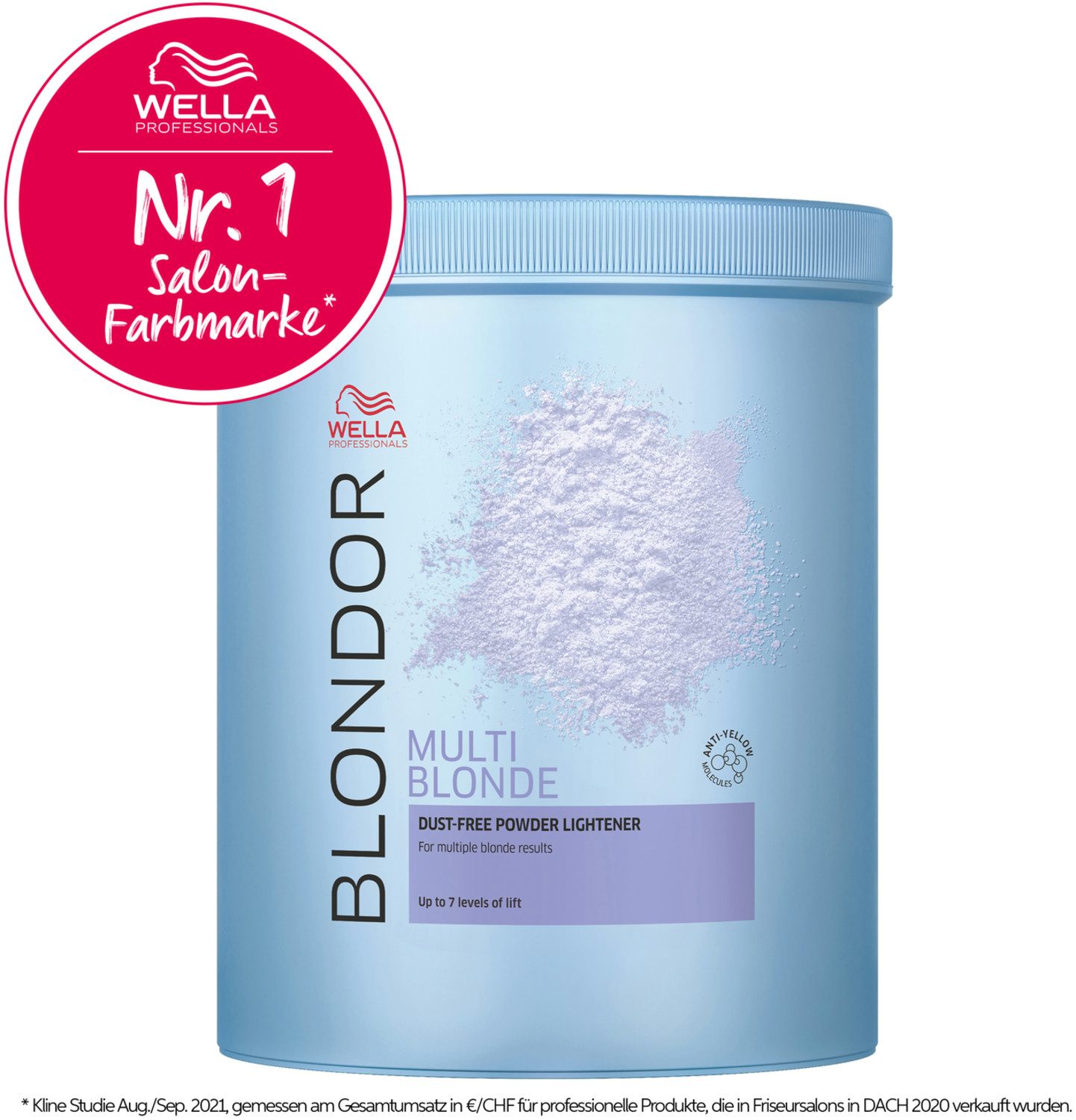 Wella Professionals Blondor Multi Blonde Poudre Décolorante 7 Tons 800g