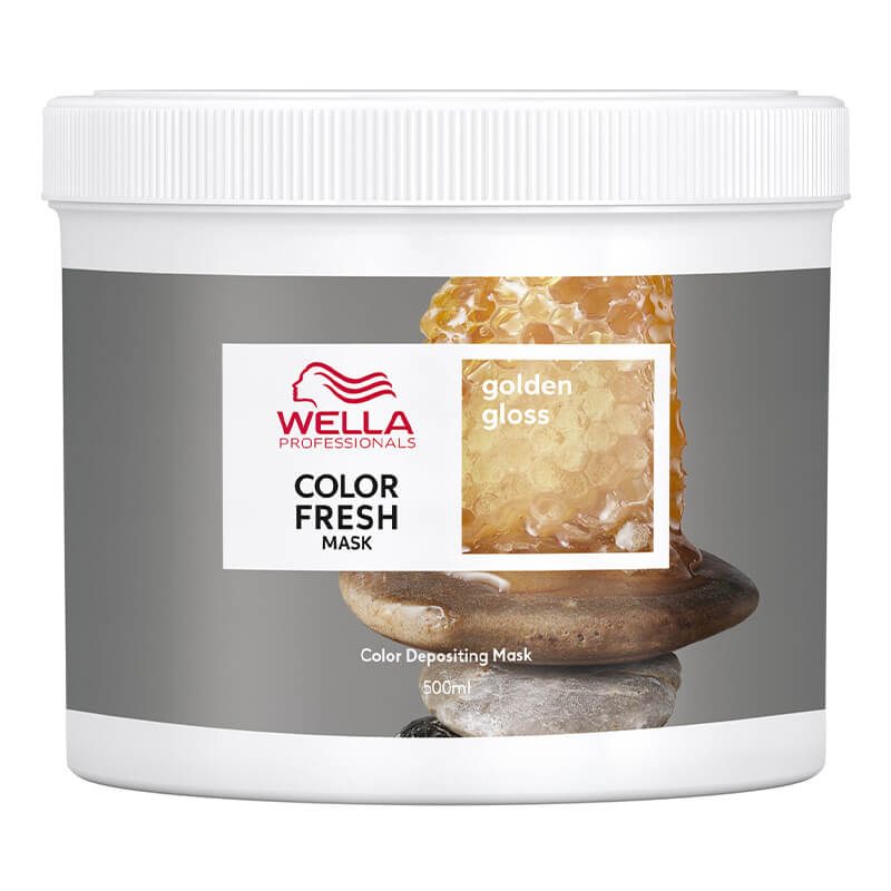 Wella Professionals Color Fresh Mask Golden Gloss 500ml - Masque Repigmentant Éclat Doré