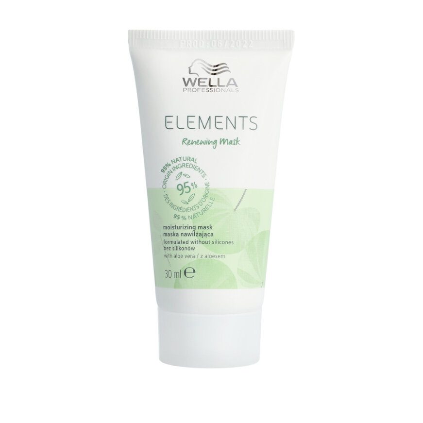 Wella Professionals Elements Renewing Mask - Masque Rénovateur Hydratant 30ml