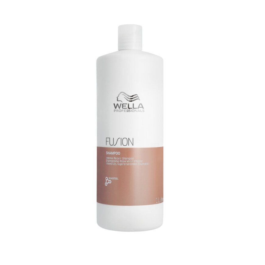 Wella Professionals Fusion Intense Repair Shampoo 1L - Réparation Intense Cheveux Abîmés