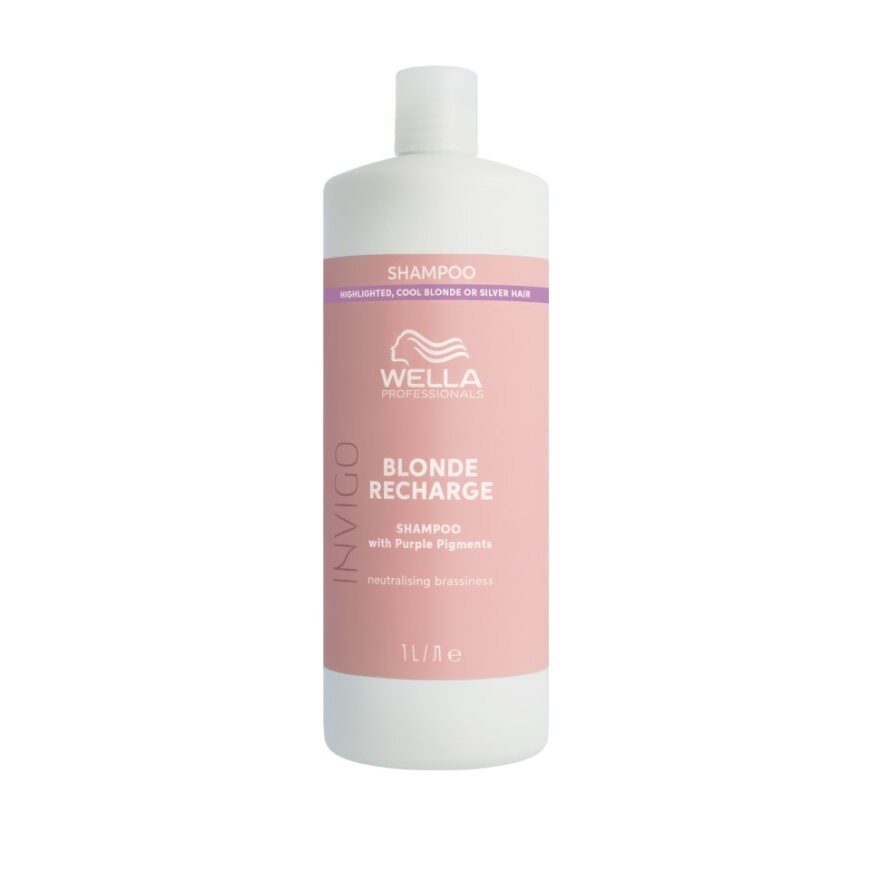 Wella Professionals Invigo Blonde Recharge Shampooing Raviveur de Blond 1L