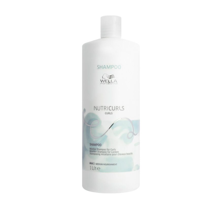 Wella Professionals NutriCurls Shampooing Micellaire pour Boucles 1L
