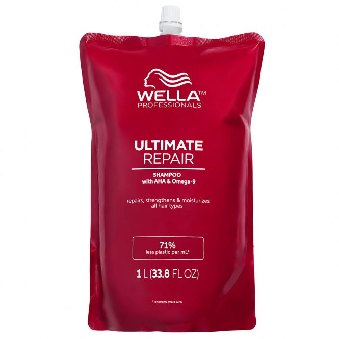 Wella Professionals Ultimate Repair Shampoo 1L Recharge