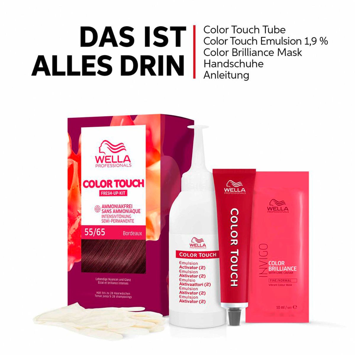 Wella Professionals Color Touch Fresh-Up Kit 55/65 Bordeaux 130ml