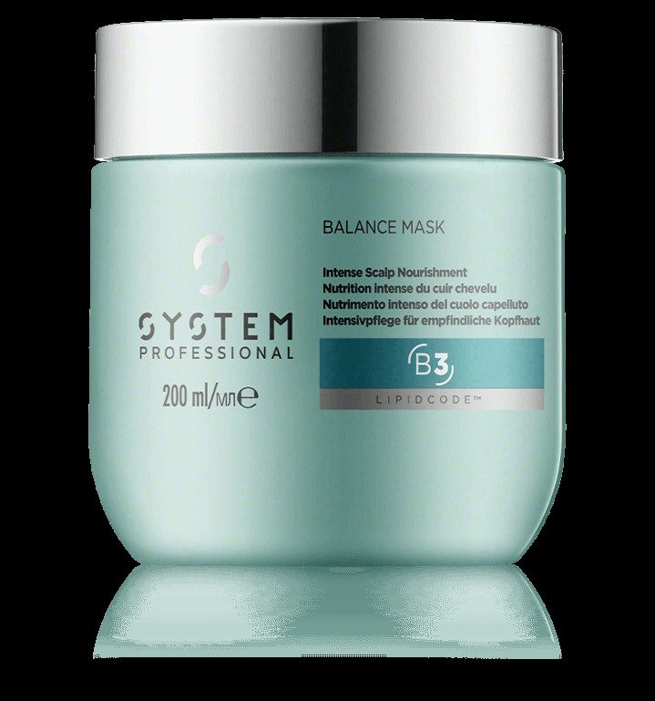 System Professional B3 Balance Mask - Masque Hydratant Apaisant pour Cuir Chevelu Sensible 200ml