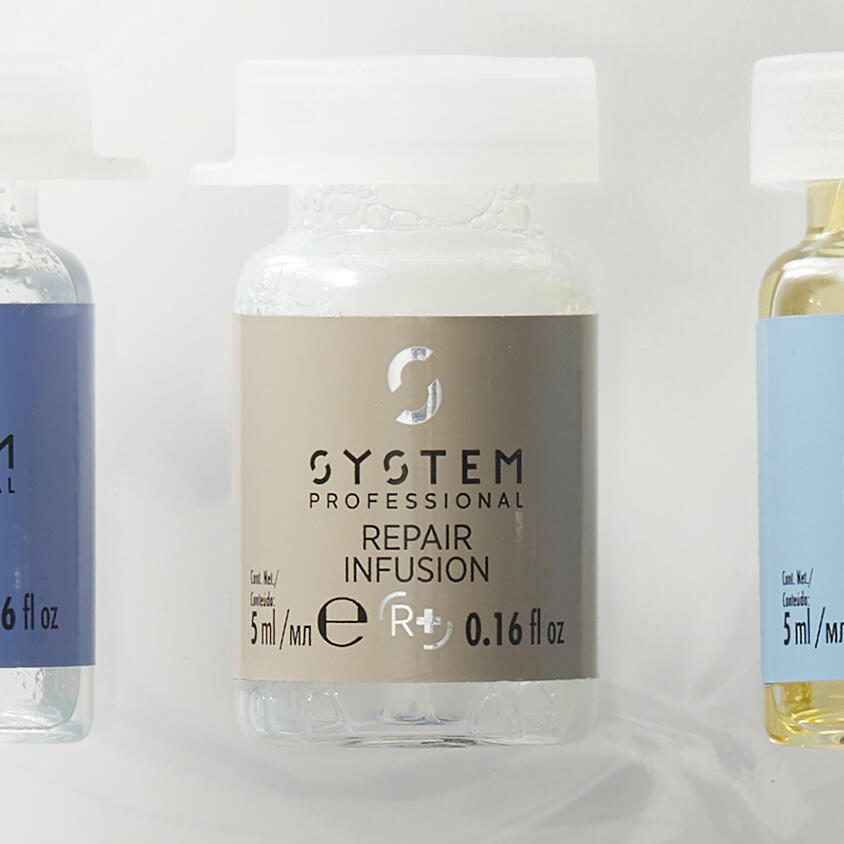 System Professional R+ Repair Infusion 20x5ml - Ampoules Réparatrices Intensives pour Cheveux Abîmés