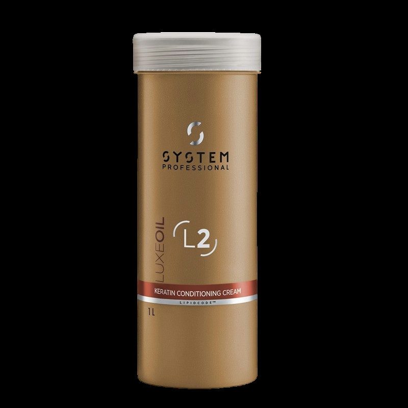 System Professional L2 Luxe Oil Keratin Conditioning Cream 1000ml - Soin Luxueux à l'Huile de Kératine