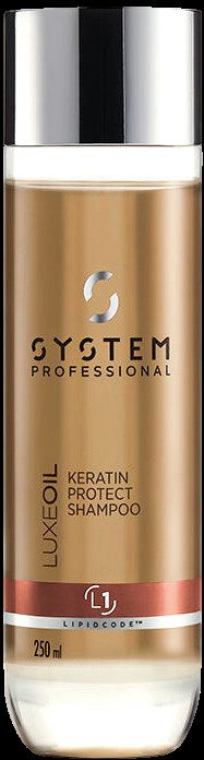System Professional Luxe Oil Keratin Protect Shampoo 250ml - Soin Luxueux à l'Huile d'Argan