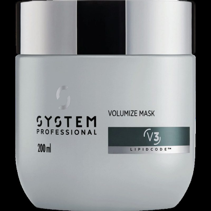 System Professional V3 Volumize Mask 200ml – Masque Volumateur Fortifiant pour Cheveux Fins