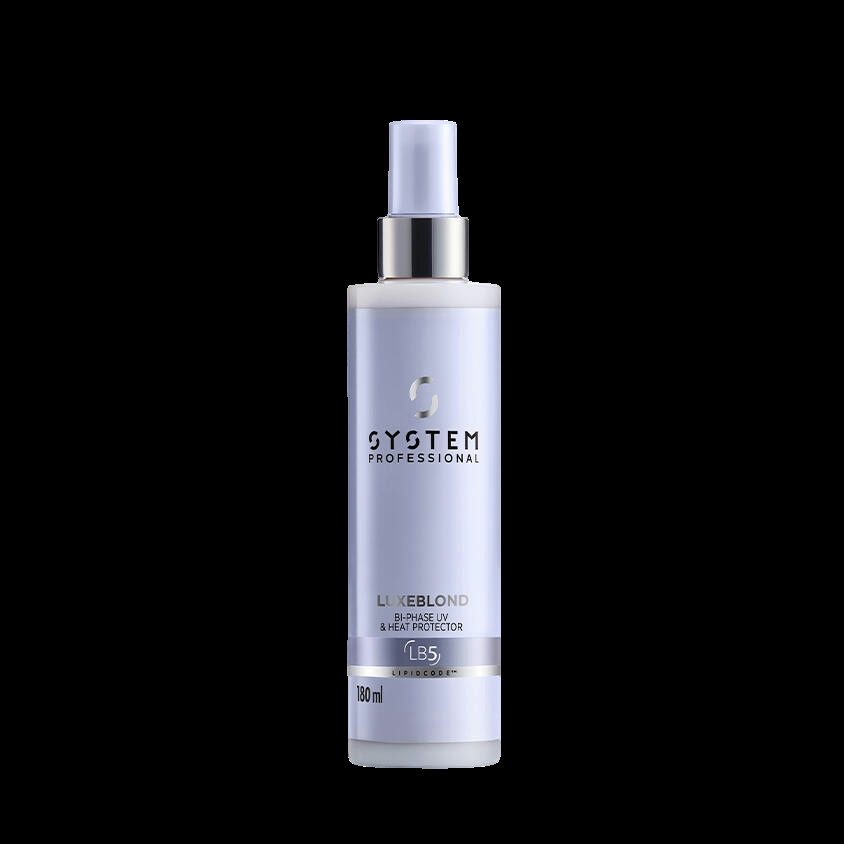 System Professional Luxeblond UV Heat Protection 180ml - Spray Protection Chaleur et UV pour Cheveux Blonds