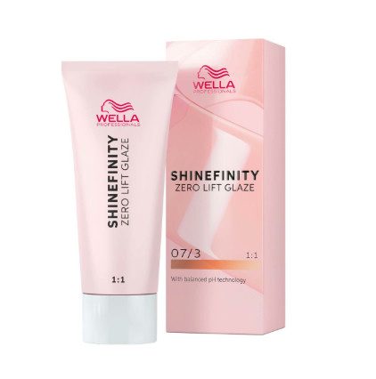 Wella Professionals SHINEFINITY 07/3 Burnt Honey - Coloration Gel-Crème Sans Ammoniaque