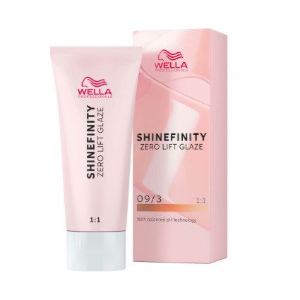 Wella Professionals SHINEFINITY 09/3 Golden Honey - Coloration Gel-Crème Sans Ammoniaque