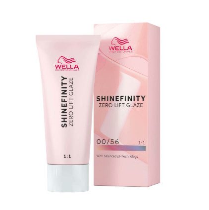 Wella Professionals SHINEFINITY 00/56 Rosé Booster - Coloration Gel Sans Ammoniaque