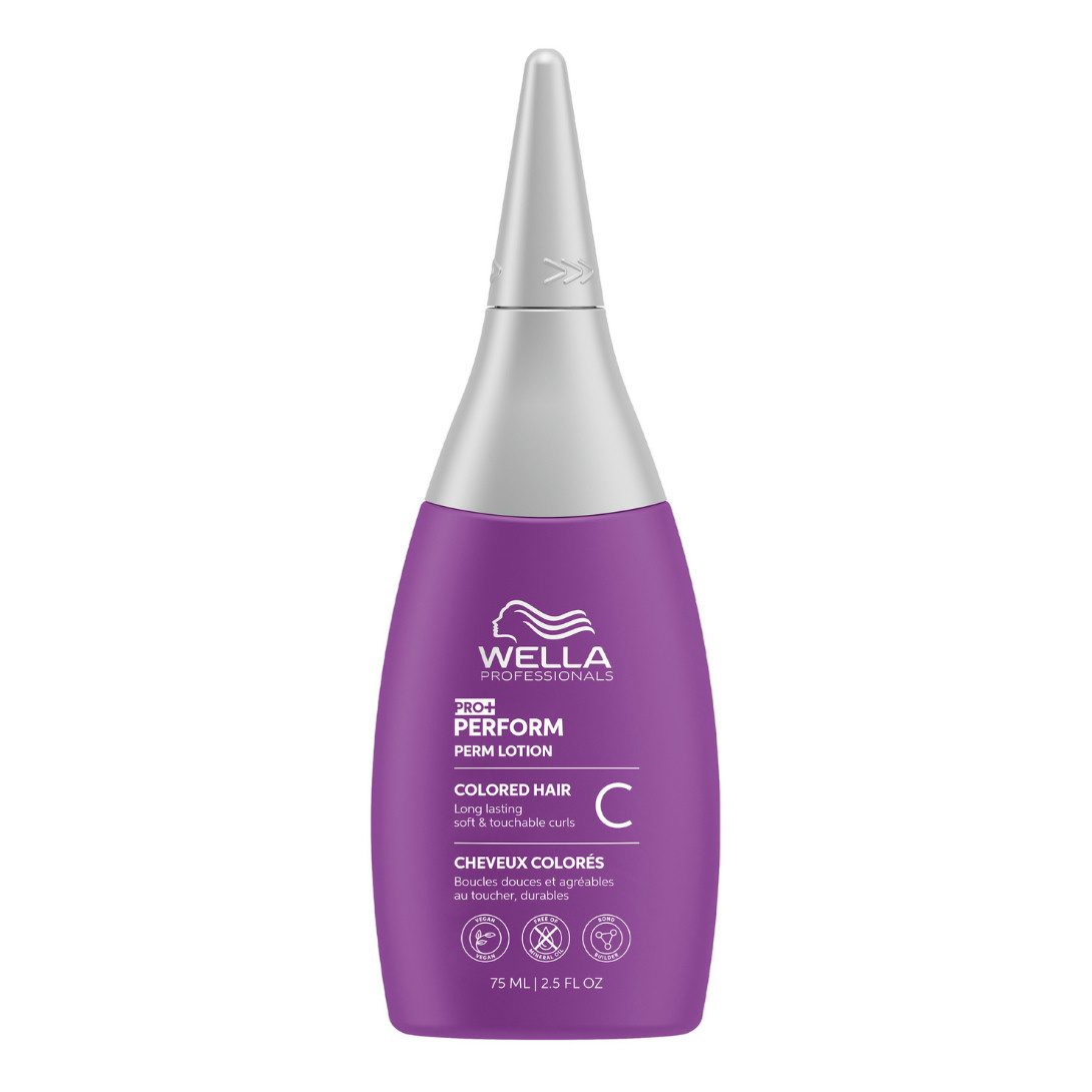 Wella Professionals PERFORM+ Lotion Permanente Curl C 75ml - Cheveux Colorés