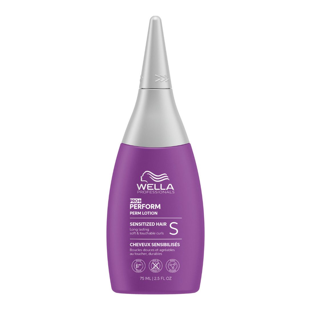 Wella Professionals PERFORM+ CURL S 75ml - Lotion Permanente Cheveux Sensibles
