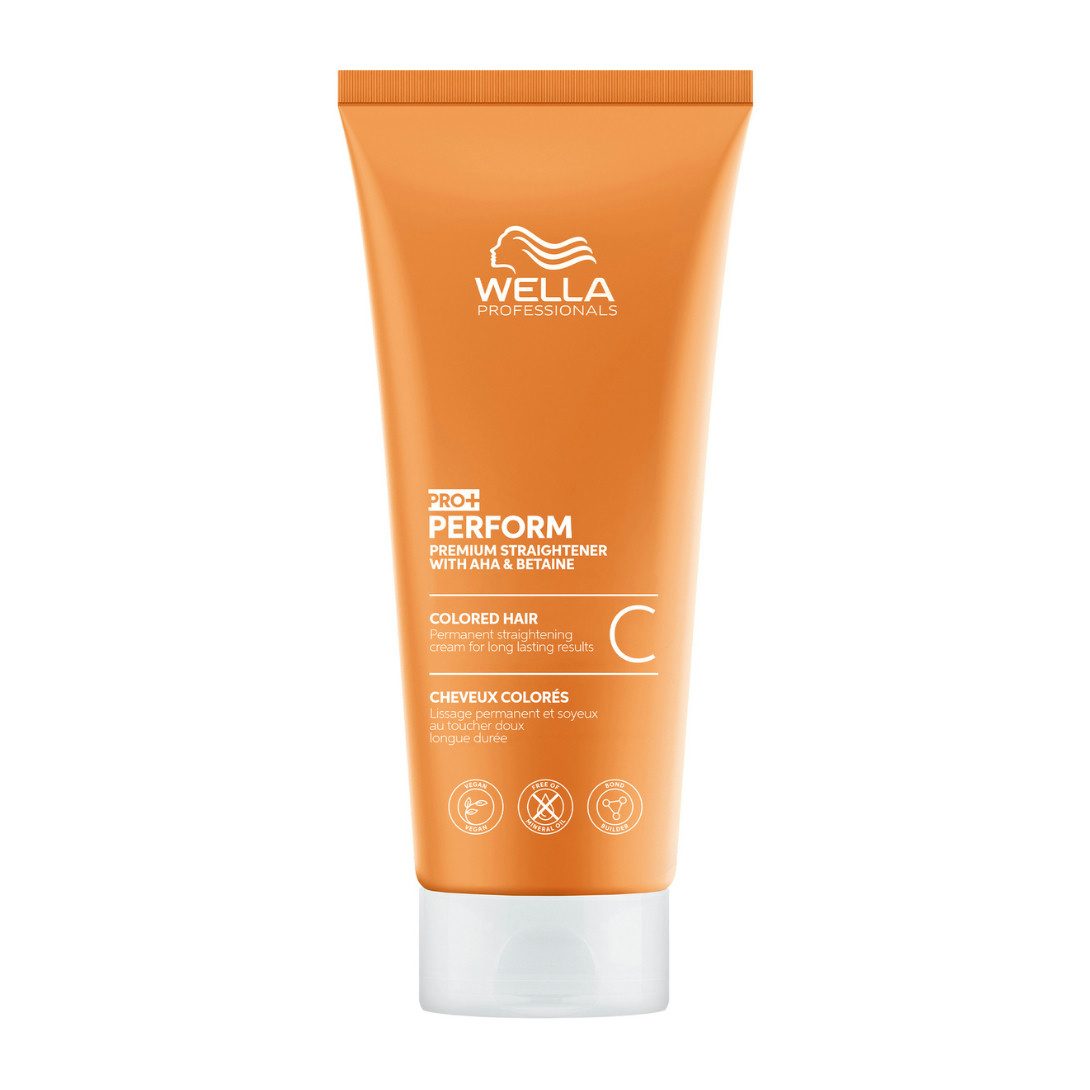 Wella Professionals PERFORM+ STRAIGHT C 200ml - Lissage Permanent Cheveux Colorés