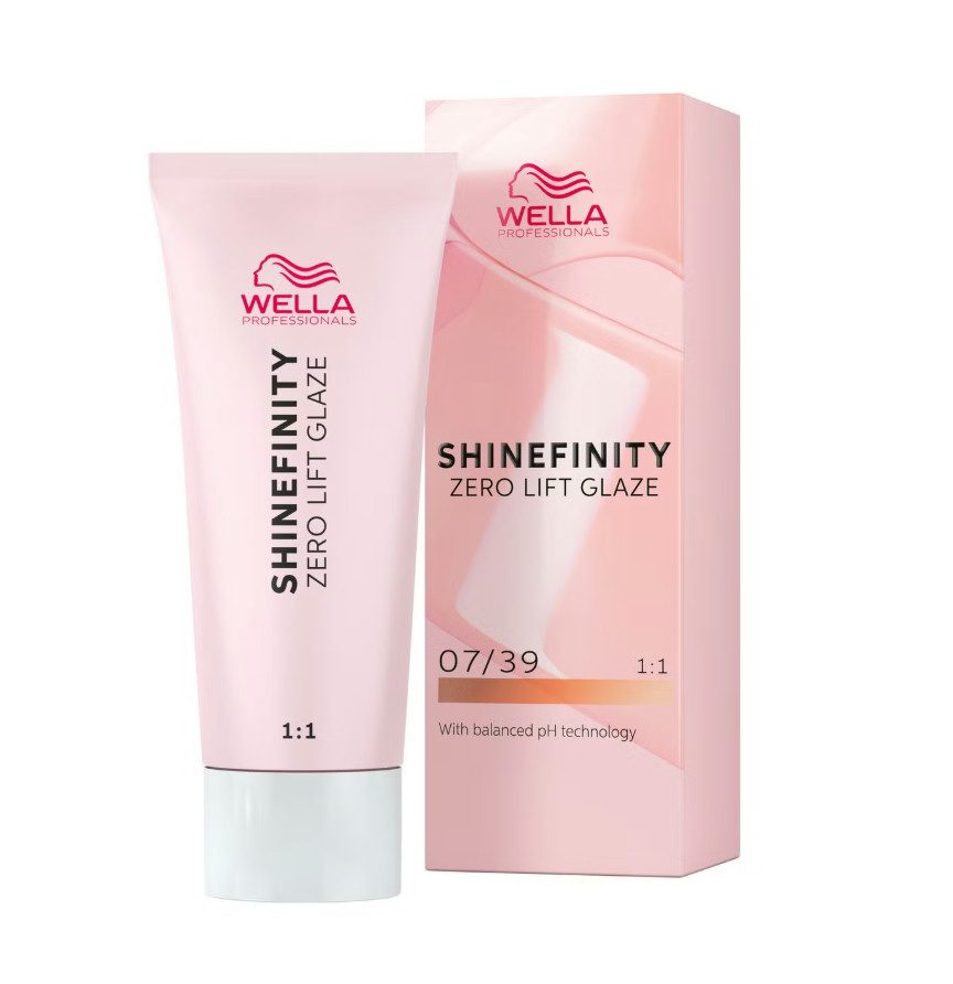 Wella Professionals SHINEFINITY 07/39 Chroma Gold 60ml - Coloration Gel-Crème Sans Ammoniaque