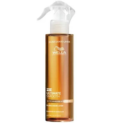 Wella Professionals Ultimate Smooth Glass Liquid Layer 185ml - Soin Lissant Brillance Miroir