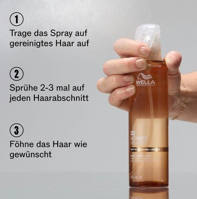 Wella Professionals Ultimate Smooth Glass Liquid Layer 185ml - Soin Lissant Brillance Miroir