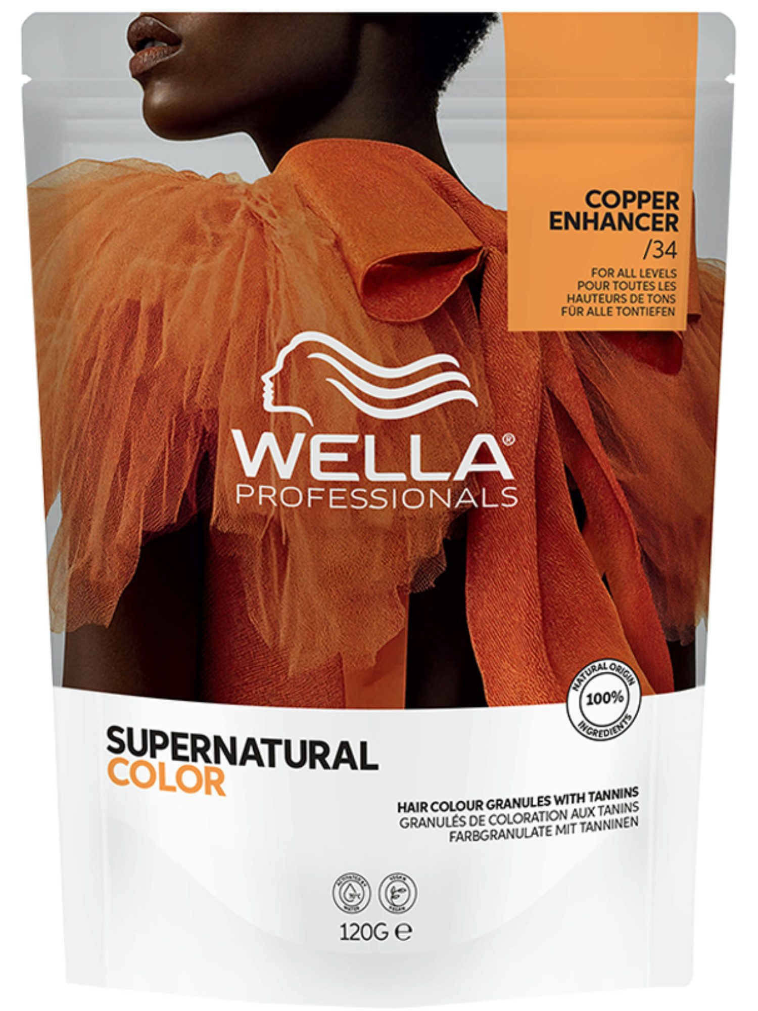 Wella Professionals Supernatural Color /34 Copper Enhancer 120g - Intensificateur de Cuivre