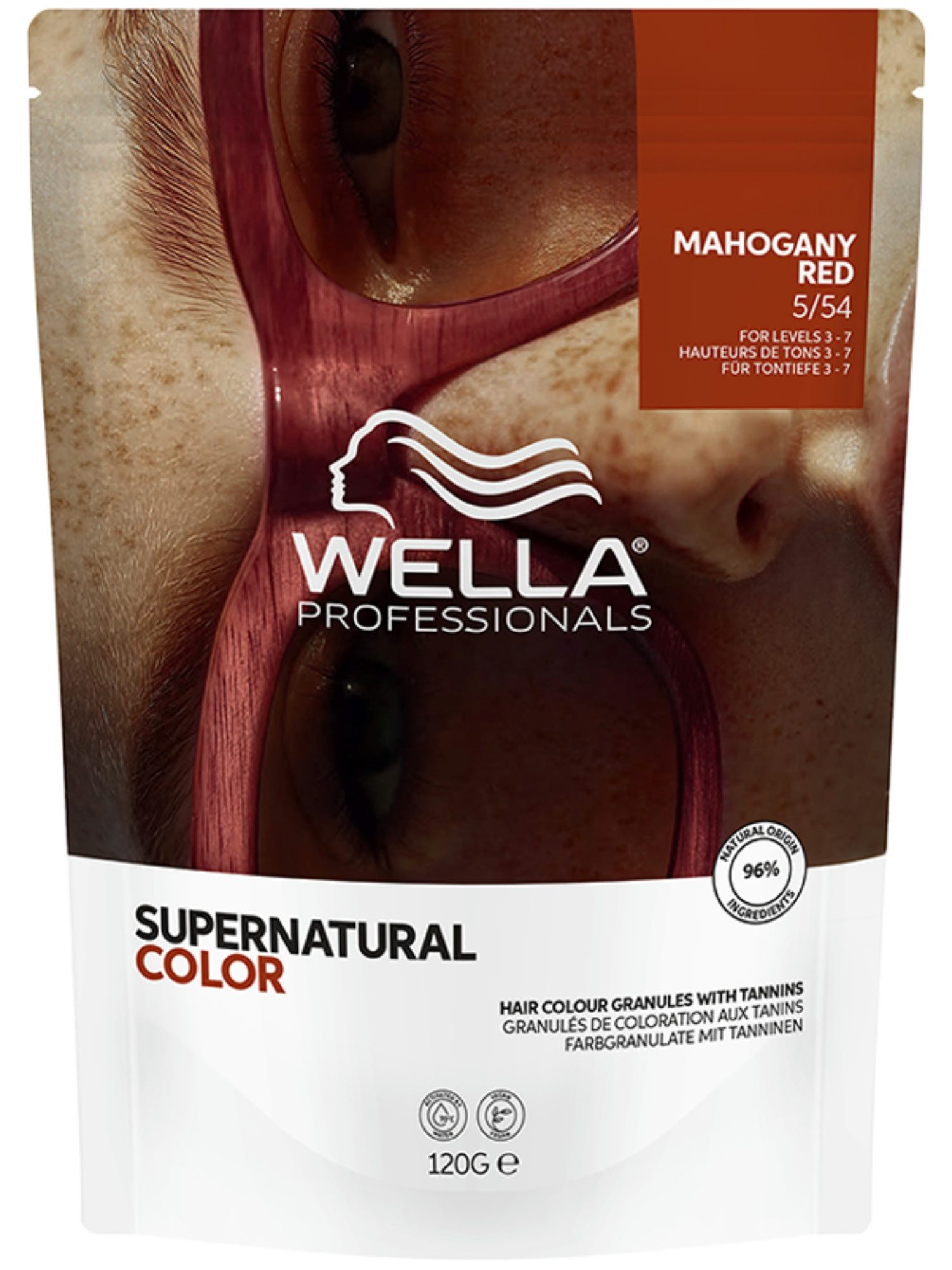 Wella Professionals Supernatural Color 5/54 Mahogany Red 120g