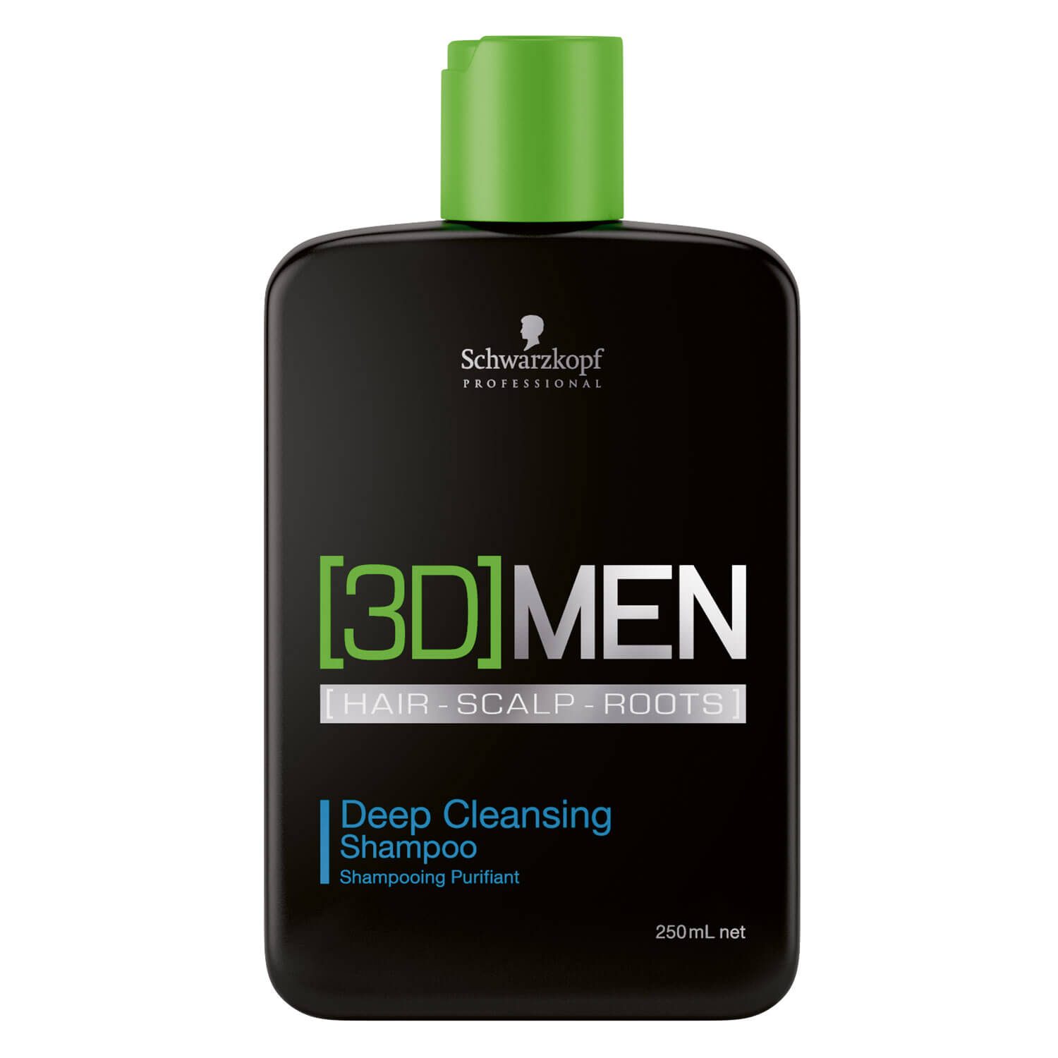 Schwarzkopf Professional 3D Men Shampooing Nettoyage Profond 250ml