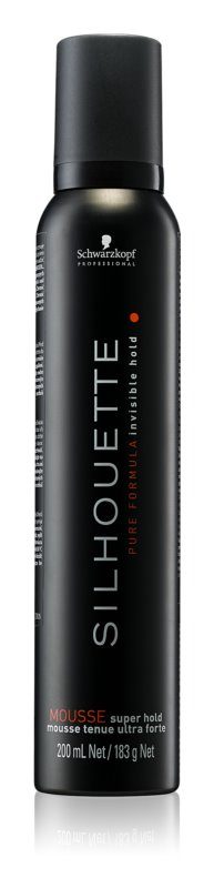 Schwarzkopf Professional Silhouette Mousse Super Hold 200ml - Tenue Extra-Forte
