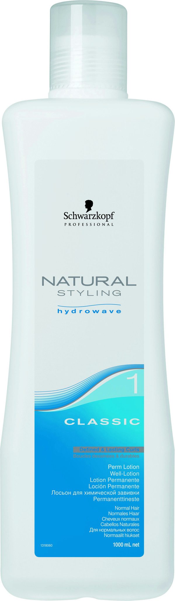 Schwarzkopf Professional Natural Styling Classic Lotion 1 - Permanente Hydratante 1000ml
