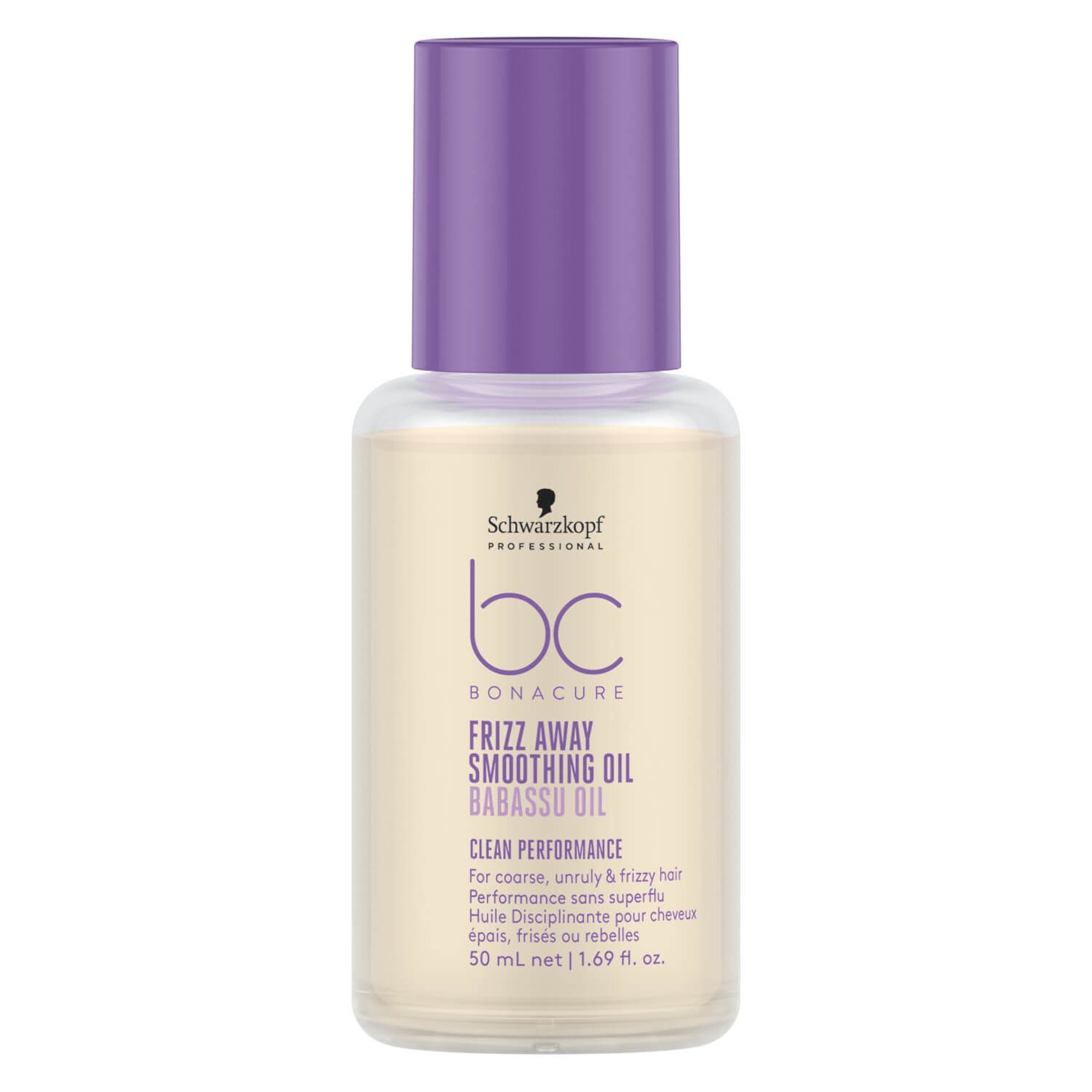 Schwarzkopf Professional BC Frizz Away Smoothing Oil 50ml - Huile Lissante Anti-Frizz