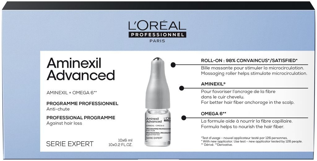 L'Oréal Professionnel Serie Expert Aminexil Advanced Activateur Anti-Chute 10x6ml