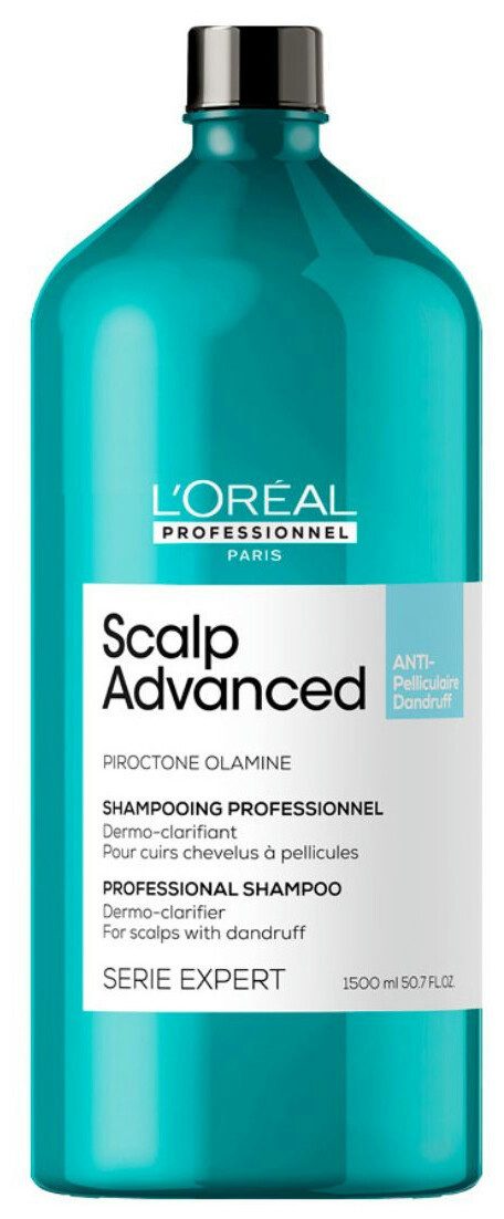 L'Oréal Professionnel Scalp Advanced Shampooing Dermo-Clarifiant Anti-Pelliculaire 1,5L
