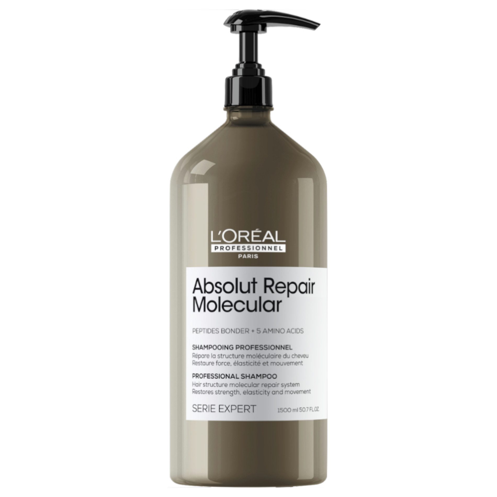 L'Oréal Professionnel Serie Expert Absolut Repair Molecular Shampoo 1.5L - Réparation Moléculaire