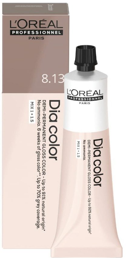 L'Oréal Professionnel Dia Color 8.13 Blond Clair Cendré Beige 60ml