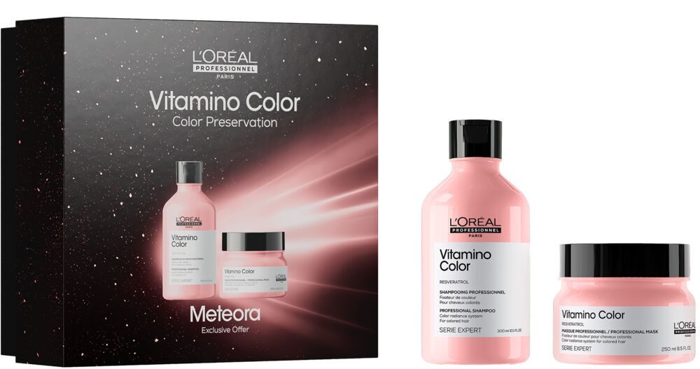 L'Oréal Professionnel Série Expert Vitamino Color Duo Set - Protection et Éclat de la Couleur