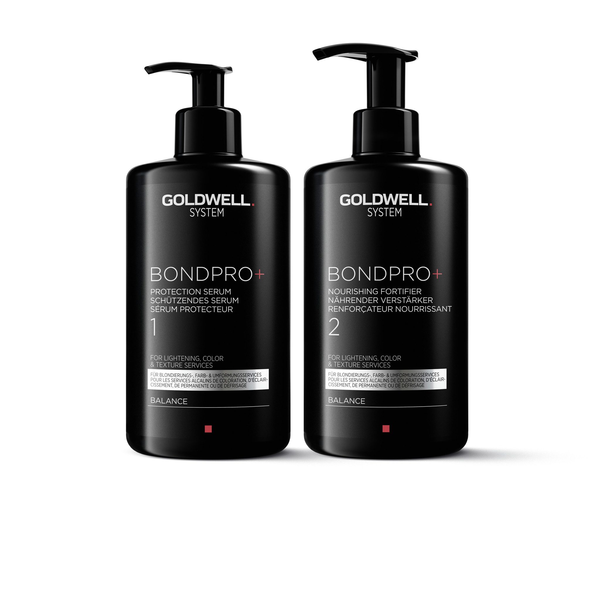 Goldwell System BondPro+ Salon Kit (1 Protecteur + 2 Nourrissants) 500ml