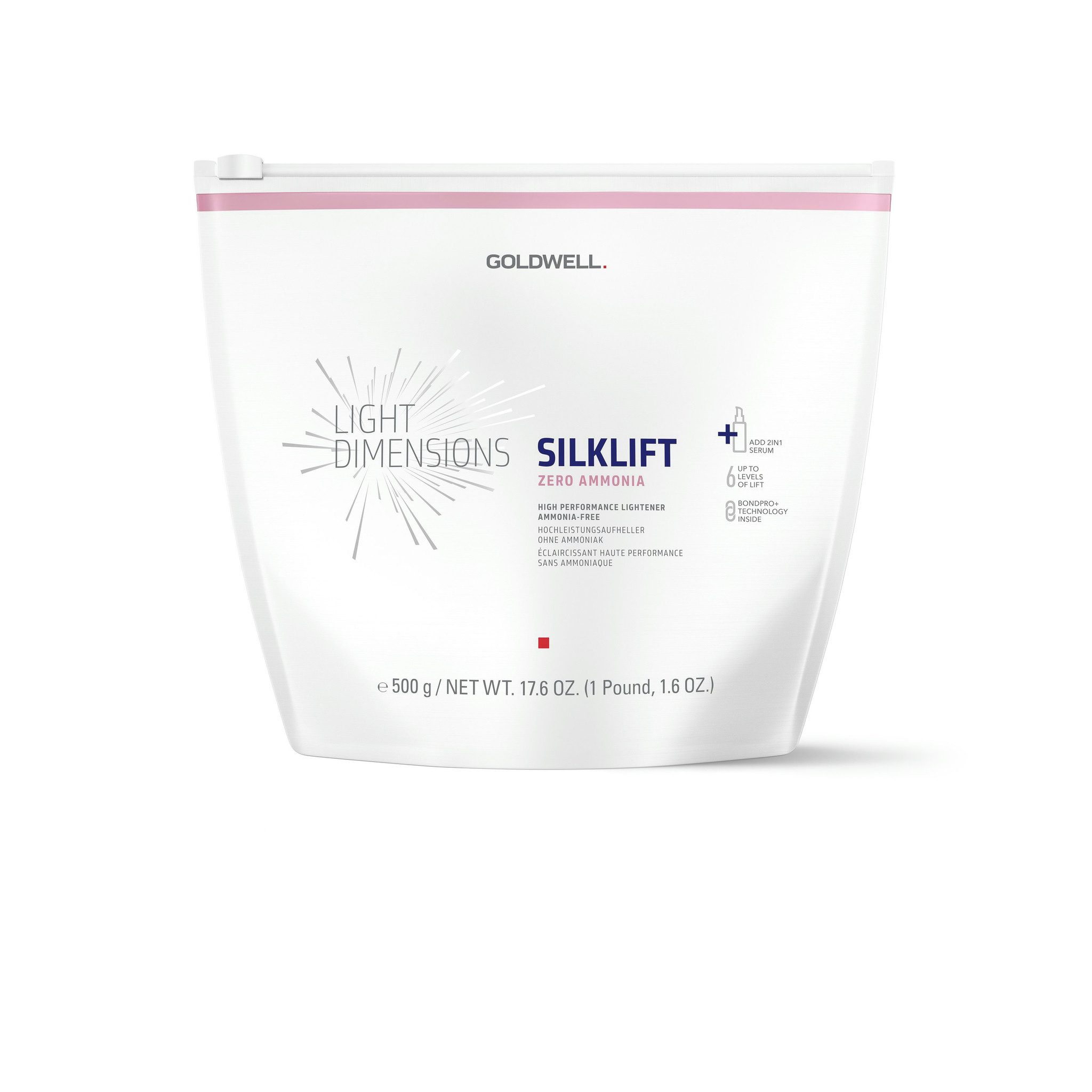 Goldwell Silklift Zero Ammonia 500g - Poudre Décolorante Sans Ammoniaque Professionnelle