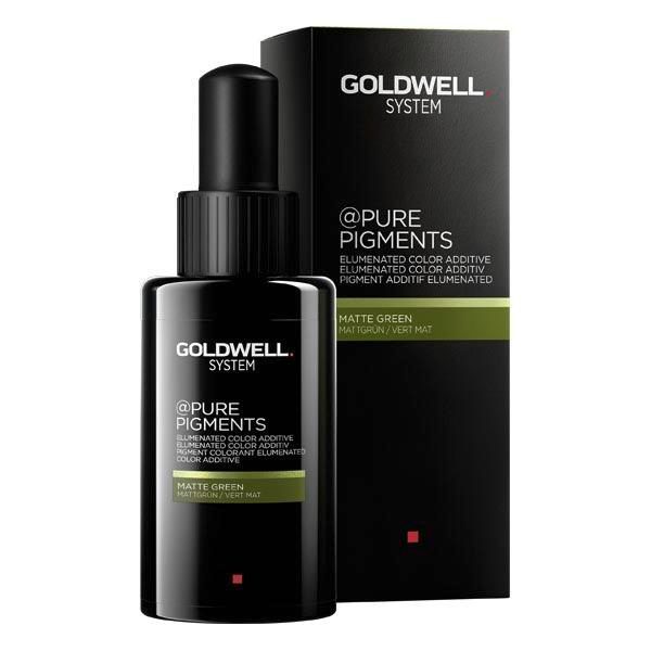 Goldwell @PURE PIGMENT Vert Mat 50ml - Concentré de Pigments Professionnels
