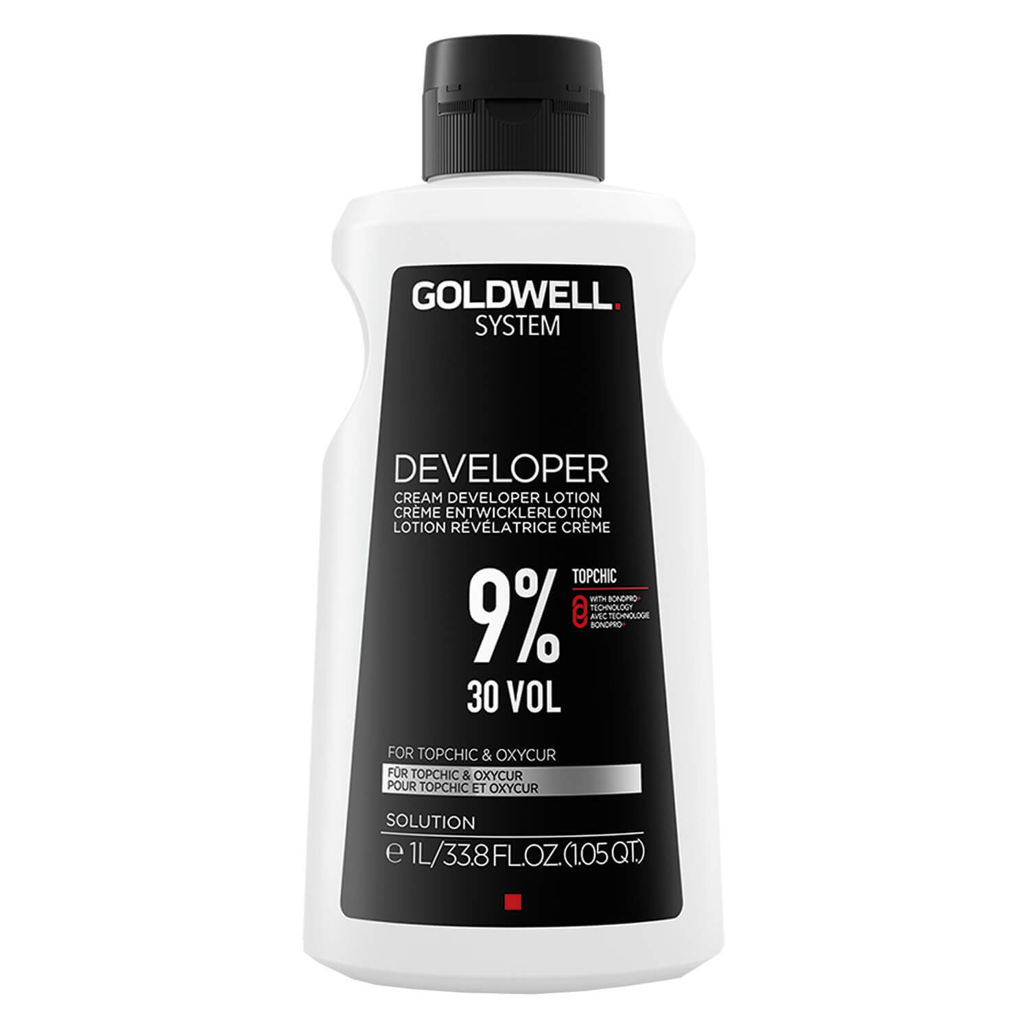 Goldwell System Developer 9% 1000ml - Oxydant Professionnel Haute Performance
