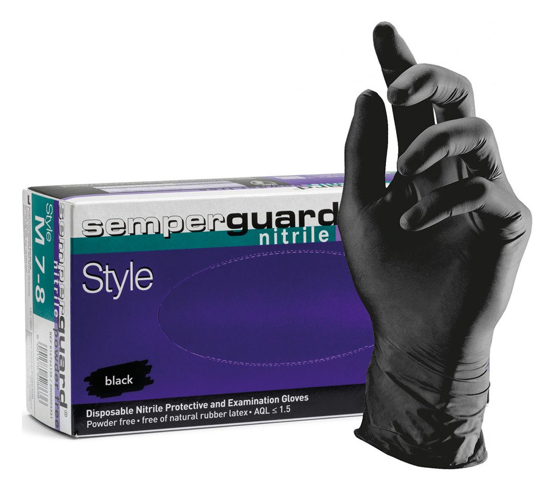 Gants Nitrile Bratt Trading Taille M - Boîte de 100 Pièces