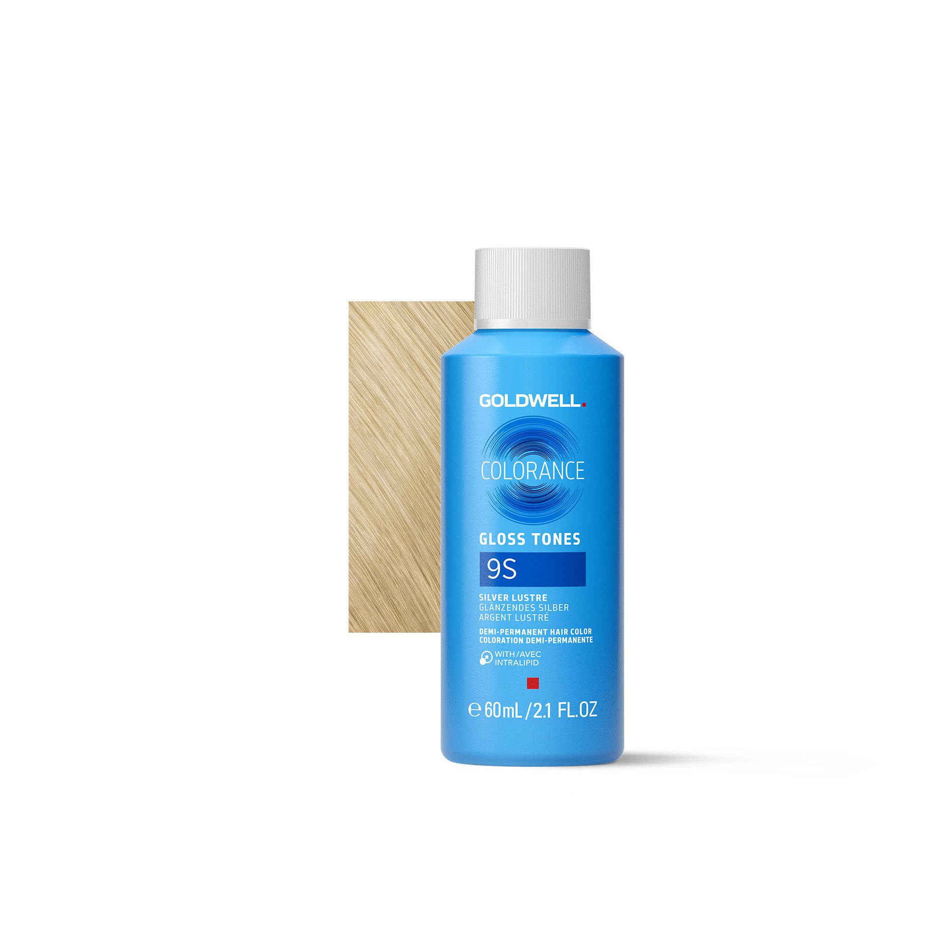 Goldwell Gloss Tones 9S Silver Lustre - Soin Gloss Blond Argenté Professionnel