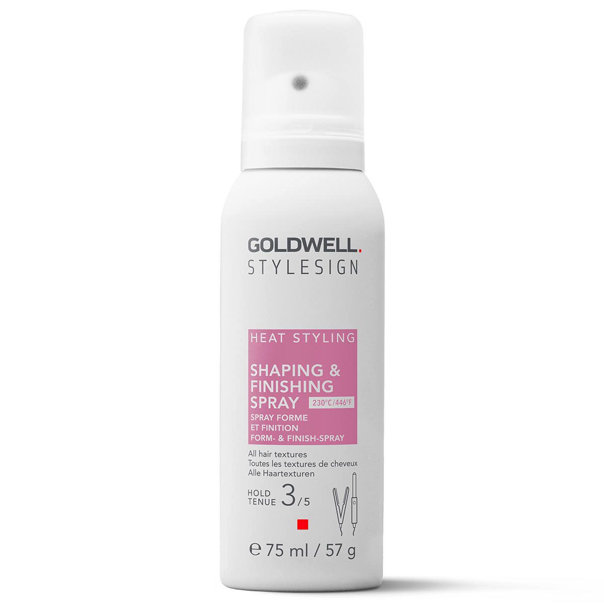 Goldwell StyleSign Shaping + Finishing Spray 75ml - Fixation Modulable et Protection Thermique
