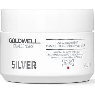 Goldwell Dualsenses Silver 60sec Treatment 200ml - Masque Neutralisant Instantané