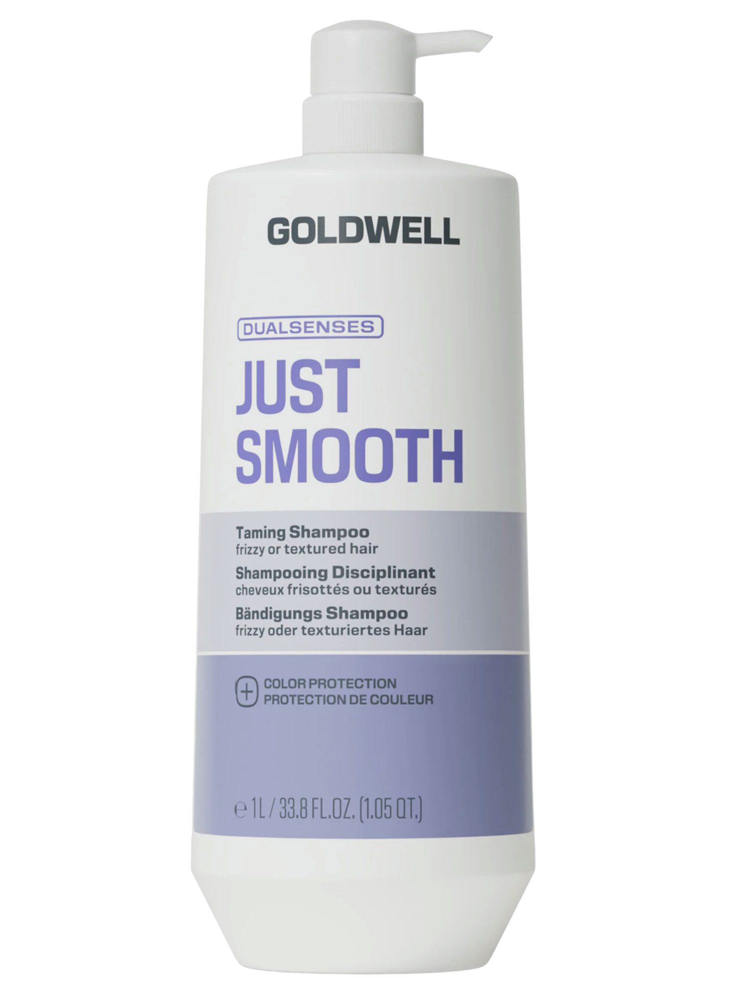 Goldwell Dualsenses Just Smooth Shampooing Lissant 1000 ml - Anti-Frizz Professionnel