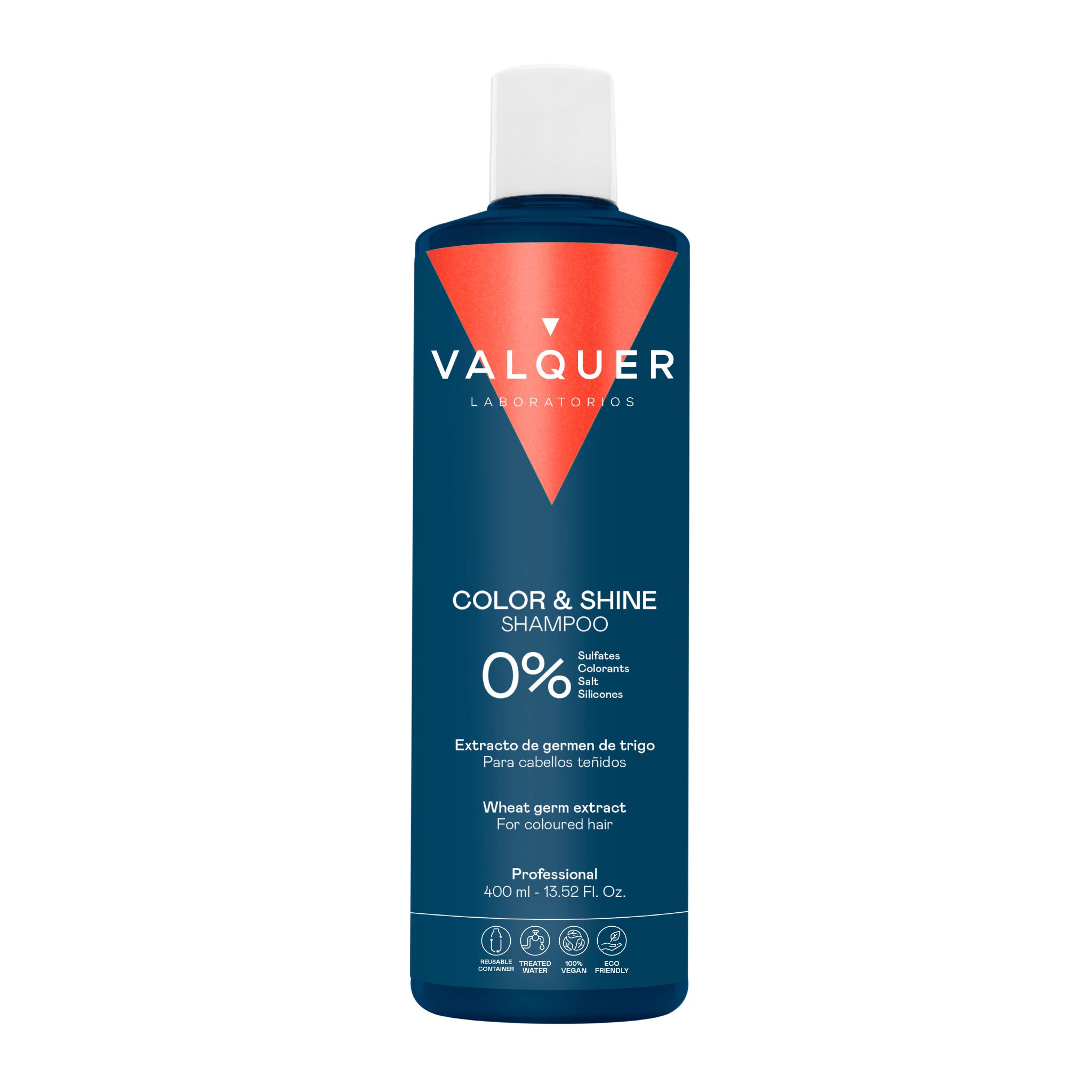 Valquer COLOR & SHINE Shampooing 400ml - Protection Couleur & Brillance Intense