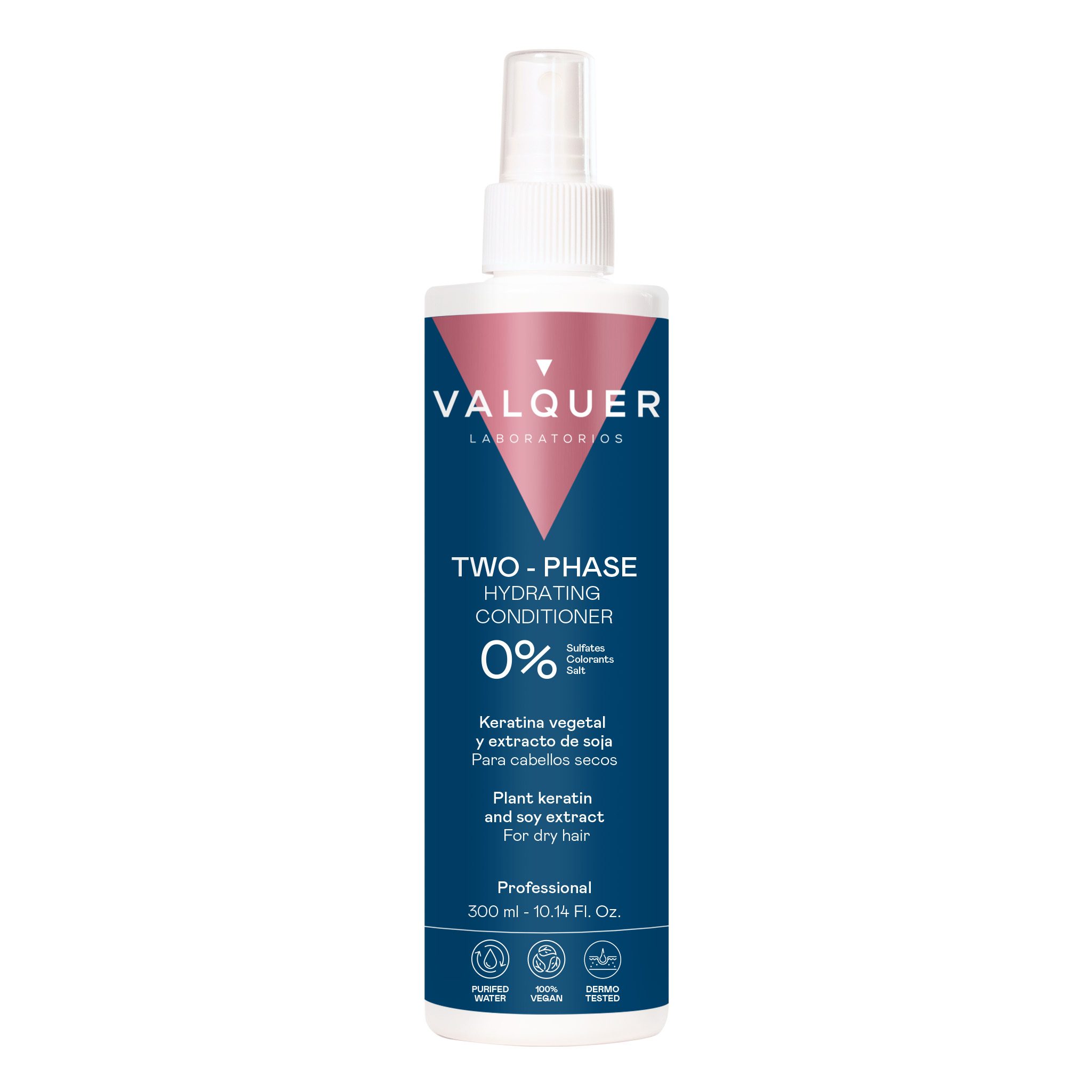Valquer Après-Shampooing Hydratant Biphasé 300ml – Démêlage Instantané