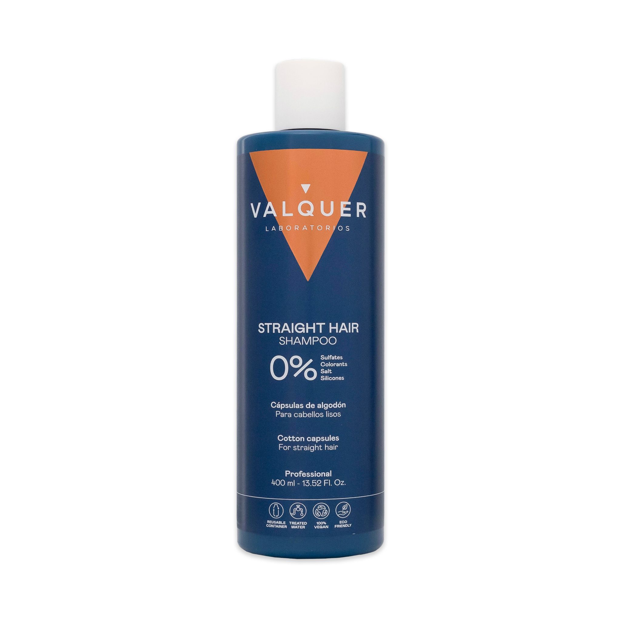 Valquer STRAIGHT HAIR Shampooing Lissant au Panthénol et Coton 400ml